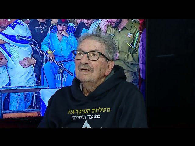 ⁣Survivant de la Shoah, il a vécu le 7 octobre au kibboutz Be'eri