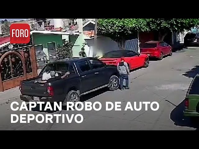 ⁣Sujetos roban auto deportivo a una mujer en San Luis Potosí - Paralelo 23