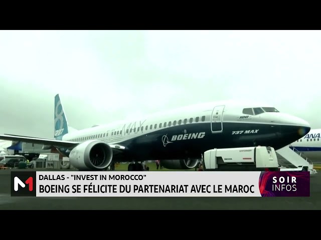 ⁣Aéronautique: le vice-président de Boeing se félicite du partenariat avec le Maroc