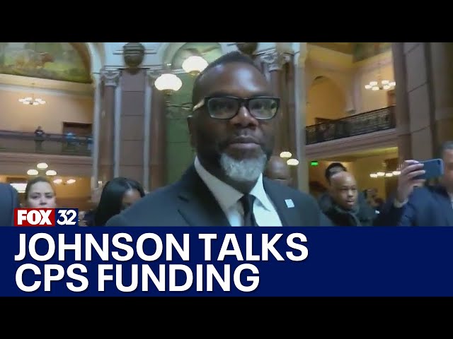⁣CPS funding among topics on Johnson's agenda in Springfield