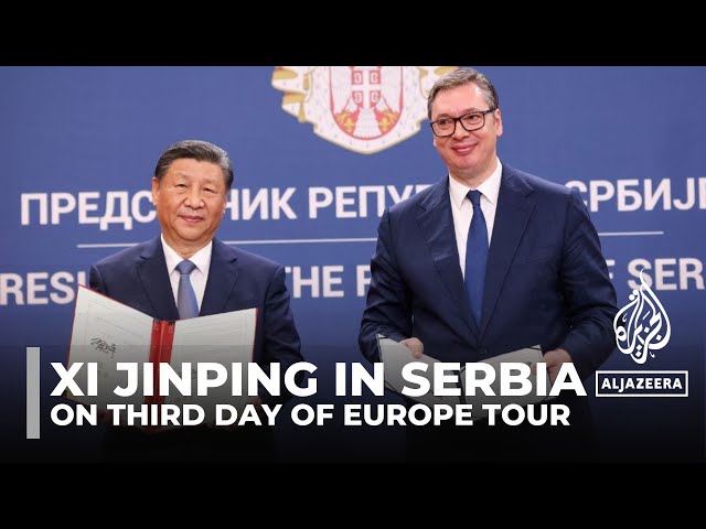 ⁣Xi Jinping's visit To Serbia highlights East-West relations and economic ties