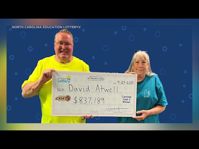 ⁣North Carolina man wins $837K from $1 lotto ticket after sister dreams he'd find gold