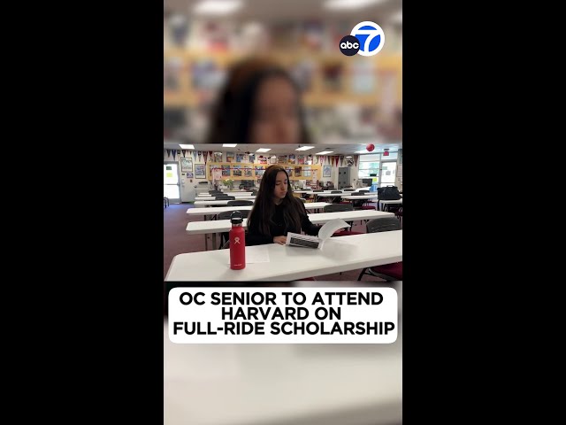 ⁣OC student to attend Harvard after being accepted to 15 universities