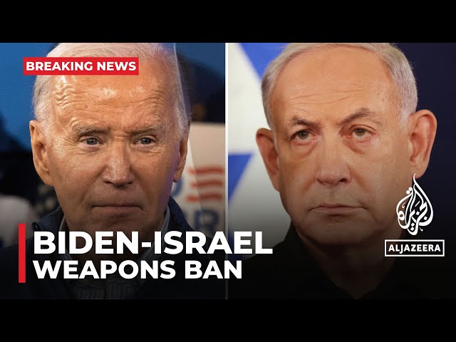 ⁣US president says he will stop supplying arms to Israel if it launches Rafah operation