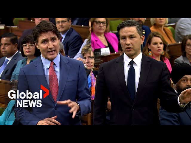 ⁣Poilievre calls Trudeau a “radical idealogue," says safe drug supply policies are “killing peop