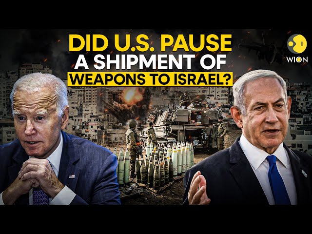 ⁣Israel-Hamas war: Why did the US delay shipment of weapons to Israel? | WION Originals