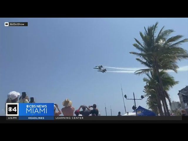 ⁣2024 Fort Lauderdale Air Show, what to know if you're planning to go