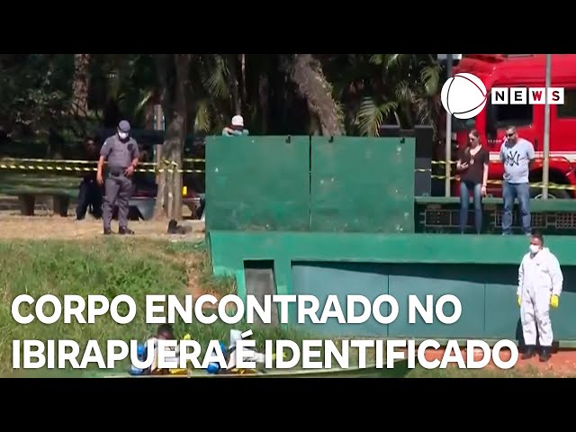 ⁣Corpo encontrado no Parque Ibirapuera é identificado