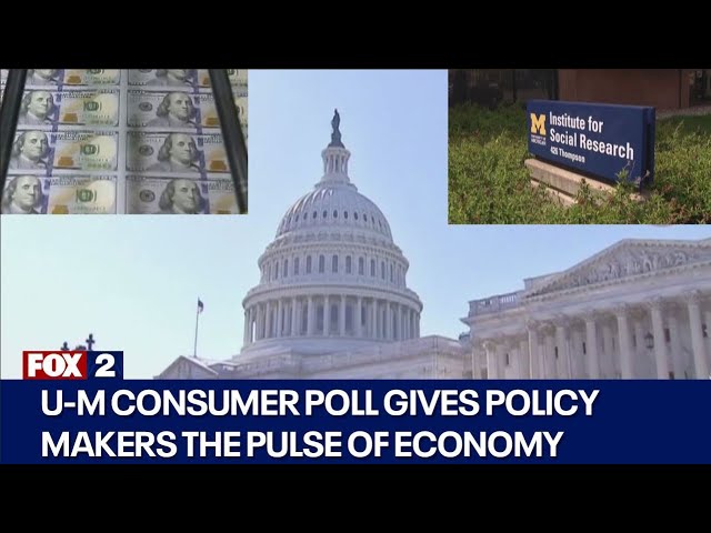 ⁣U-M consumer poll shines light on confidence in economy