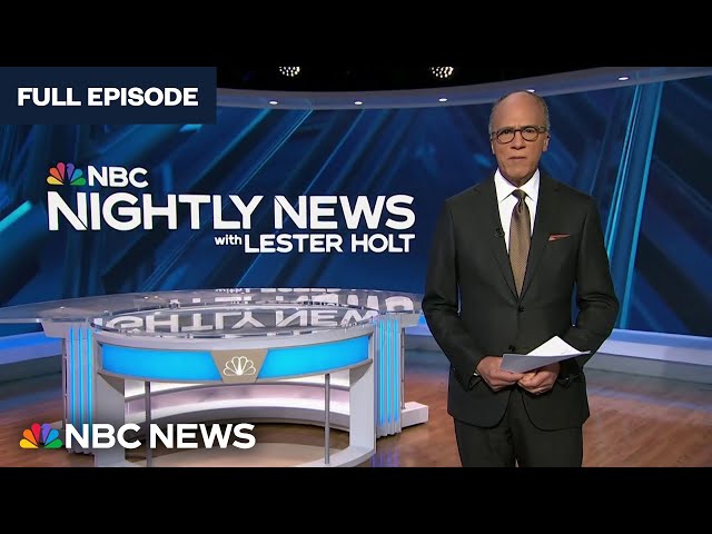 ⁣Nightly News Full Broadcast - May 8