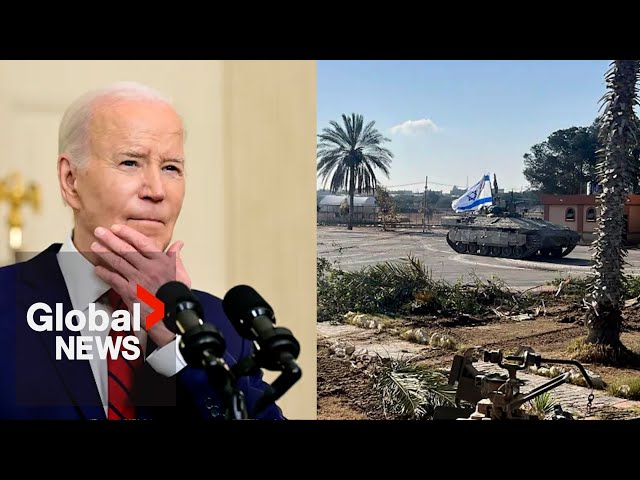 ⁣Gaza crisis: US pauses weapons shipment to Israel over concerns of Rafah invasion