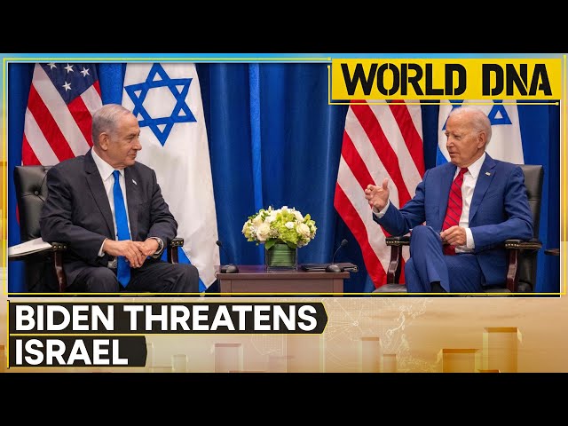 ⁣Israel war: Biden threatens Israel over Rafah invasion | WION World DNA Live