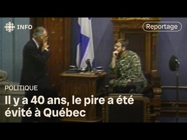 ⁣Il y a 40 ans, un militaire attaquait l’Assemblée nationale du Québec