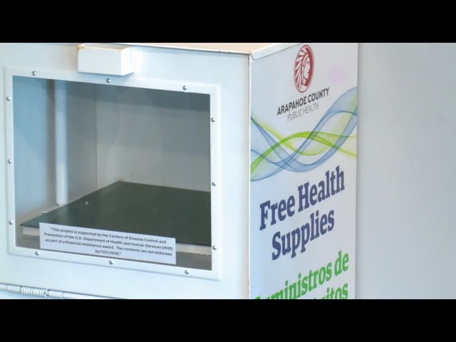 ⁣Arapahoe County stocking kiosks with free health supplies