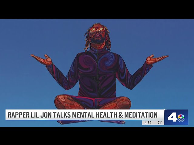 ⁣Rapper Lil Jon finds peace and quiet through meditation