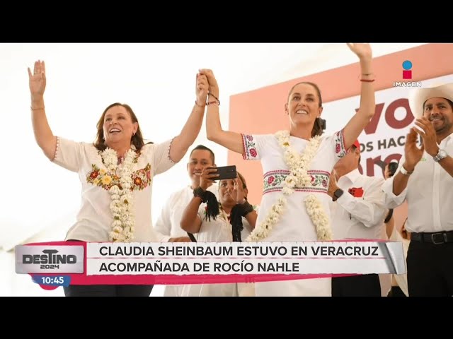 ⁣Rocío Nahle hizo una refinería, imagínense lo que hará en Veracruz: Sheinbaum | Ciro