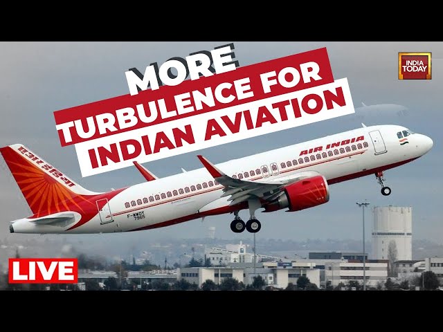 ⁣LIVE: Air India News LIVE | Air India Express Flights Cancelled After Staff Suddenly Call In Sick