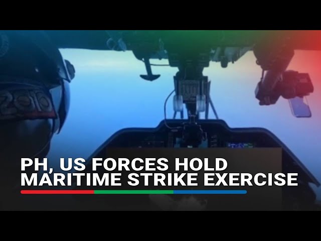 ⁣PH, US forces hold maritime strike exercise | ABS-CBN News