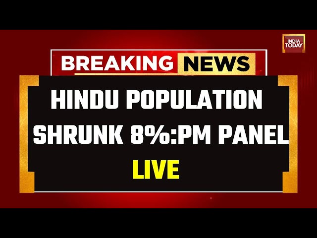 ⁣LIVE: Hindus' Share In India's Population Shrunk 8%, Minorities' Grew, Says PM's