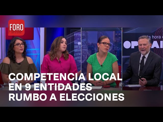 ⁣¿Cómo luce competencia en las 9 entidades de México que tendrán votaciones? - Es la Hora de Opinar