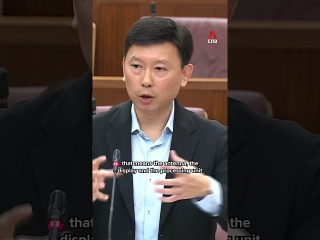 ⁣Chee Hong Tat on why the one-piece OBU cannot be used in cars