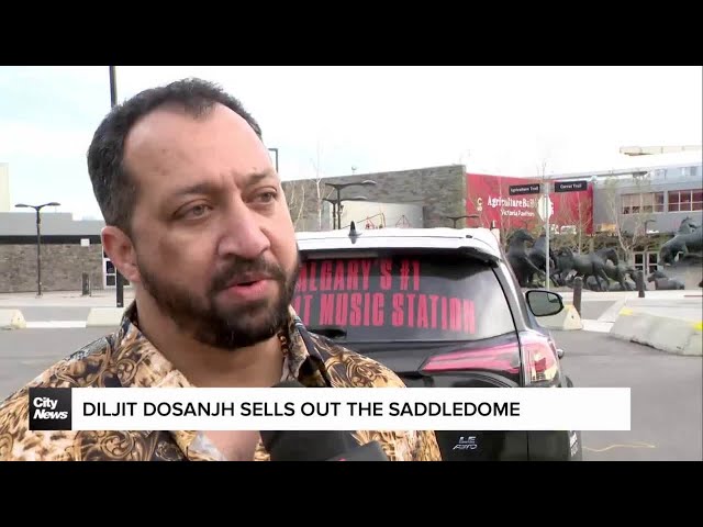 ⁣Diljit Dosanjh sells out the Saddledome