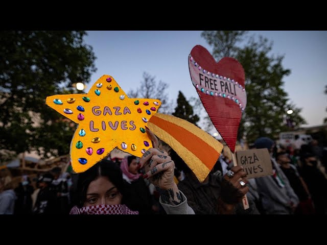 ⁣Manifestations américaines : la tension monte sur les campus universitaires de Californie