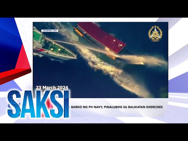 ⁣SAKSI Recap: WPS updates: Lumang barko ng PH Navy, pinalubog sa... Originally aired (MAY 8, 2024)