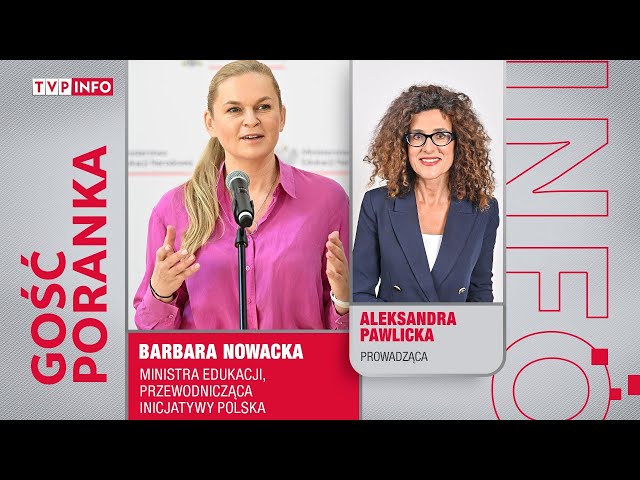 ⁣Barbara Nowacka: Głosujcie na tych, którzy stoją za waszymi prawami, a nie pośrodku | GOŚĆ PORANKA