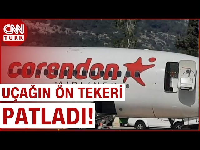 ⁣SON DAKİKA!  | Antalya'da Yolcu Uçağı Gövdesinin Üzerine İndi!