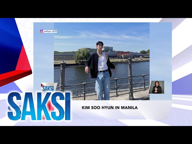 ⁣SAKSI Recap:  Kim Soo Hyun in Manila Originally aired (MAY 8, 2024)
