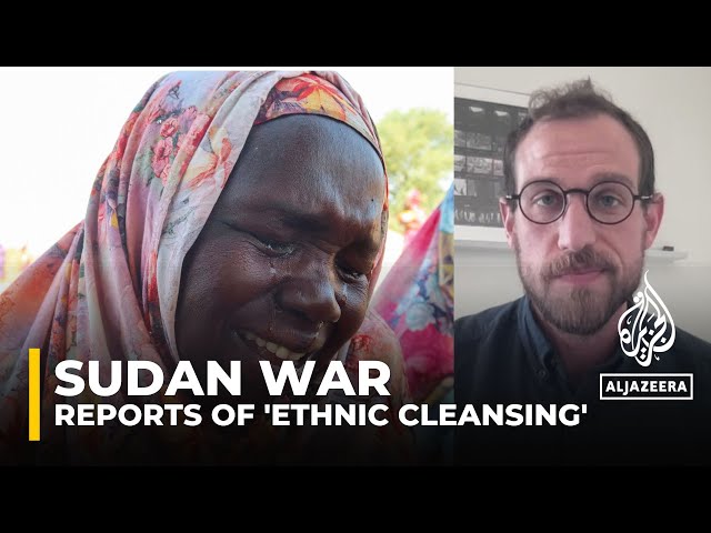 ⁣Sudan RSF paramilitary group accused of 'ethnic cleansing' in HRW report