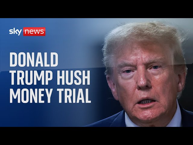 Watch live: Donald Trump hush money trial in New York