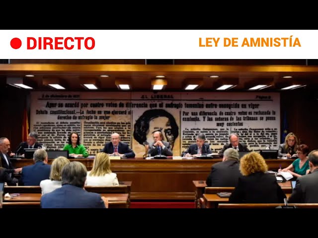 ⁣SENADO EN DIRECTO: DICTAMEN LEY AMNISTÍA, el PP y VOX lo vetarán | RTVE Noticias