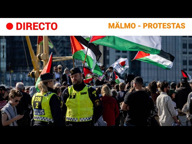 ⁣EUROVISION- MALMÖ  EN DIRECTO: PROTESTAS PROPALESTINAS contra la PARTICIPACIÓN de ISRAEL | RTVE
