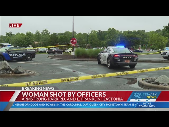 ⁣Woman shot by officers outside Gastonia Walmart: PD