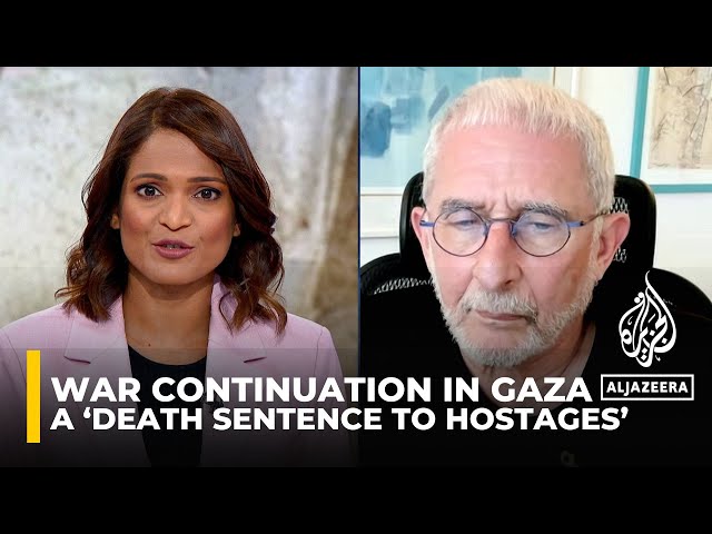 ⁣War continuation, Israeli presence in Gaza a ‘death sentence to hostages’: Analysis