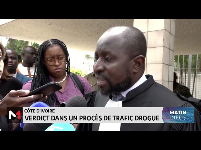 ⁣Côte d´Ivoire : verdict dans un procès de trafic de drogue