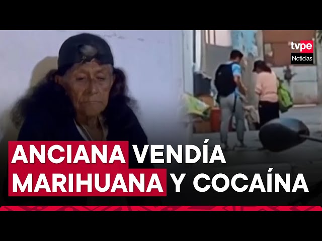 ⁣Cae la ‘Abuela Cruella’ en el Rímac: adulta mayor vendía droga y la ocultaba en latas de suplemento