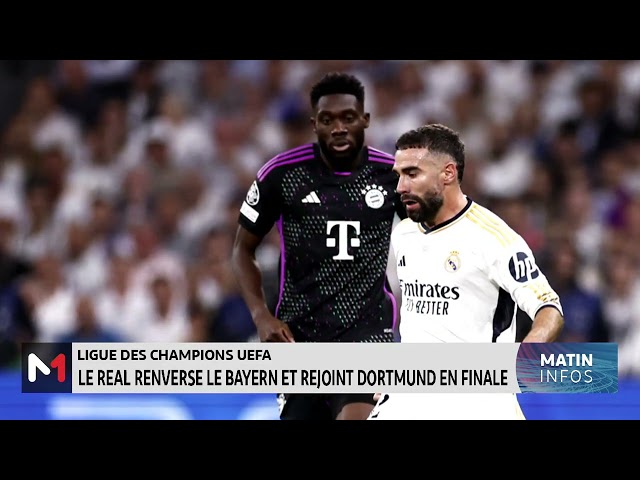⁣Le Real Madrid renverse le Bayern (2-1) et rejoint Dortmund en finale
