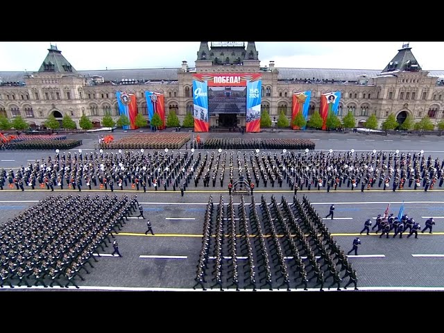 ⁣Russia holds annual Victory Day parade