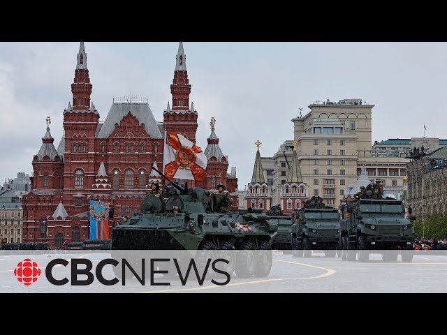 ⁣On Victory Day, Putin says Russia won't let 'anyone threaten us'