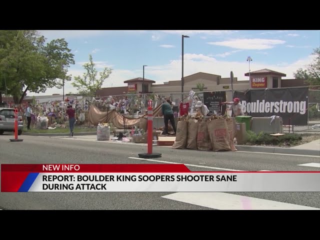 ⁣King Soopers shooter was sane at time of attack