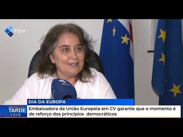 ⁣Embaixadora da União Europeia em CV garante que o momento é de reforço dos principios  democráticos