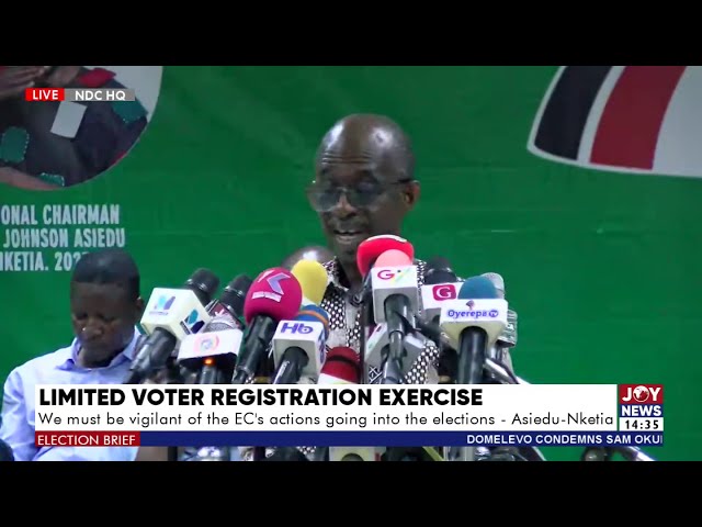 ⁣Voter Registration: We must be vigilant of the EC's actions going into the elections - Asiedu N