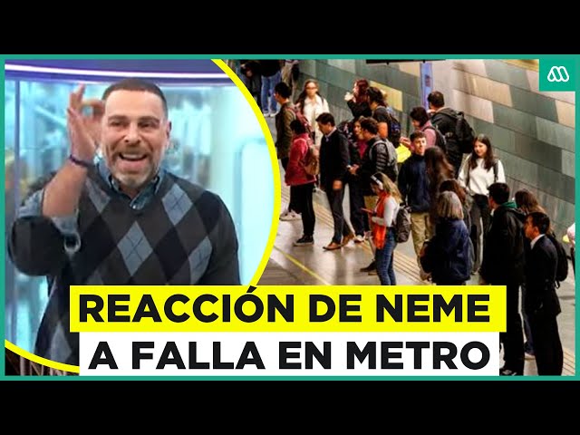 ⁣"No puede fallar y punto": Neme ante colapso en Metro que provocó caos en paraderos de San