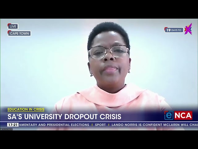 ⁣South Africa's university dropout crisis