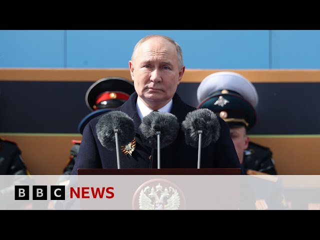 ⁣Russia celebrates annual Victory Day | BBC News