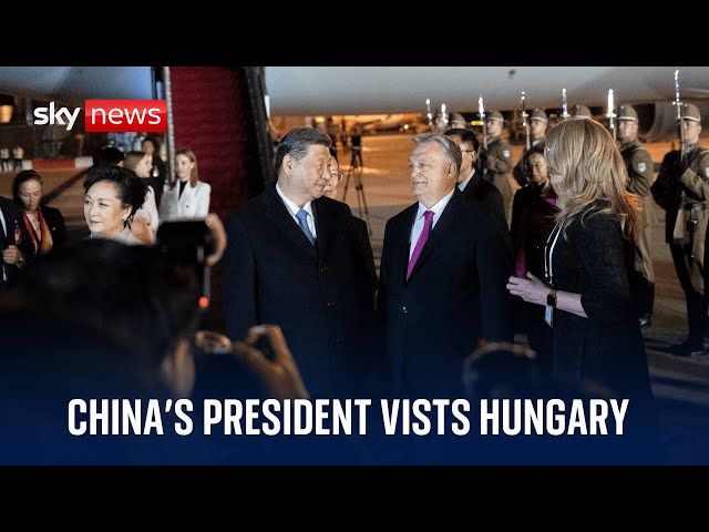 ⁣Watch live: President Xi meets Hungarian Prime Minister Victor Orban in Budapest