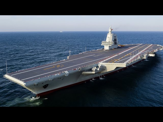 ⁣Chinese aircraft carrier Fujian completes maiden sea trials